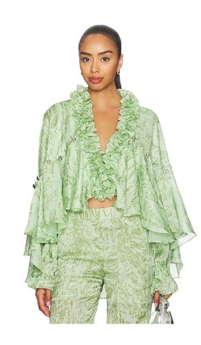 Mistleaf Ruffle Printed Top en . Taille L. Also en S - LA FUORI - Modalova