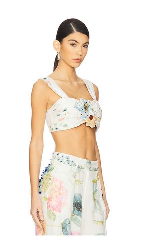 TOP CROPPED À FLEURS en . Taille S. Also en M, L - LA FUORI - Modalova