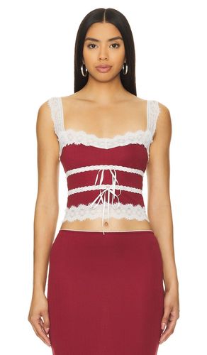 LOBA Rocio Top in Rust. Size XS - LOBA - Modalova