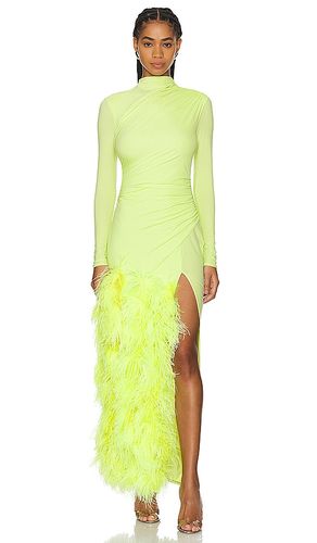 ROBE DE SOIRÉE DRAPÉE AVEC PLUMES en . Taille 2. Also en 6 - Lapointe - Modalova