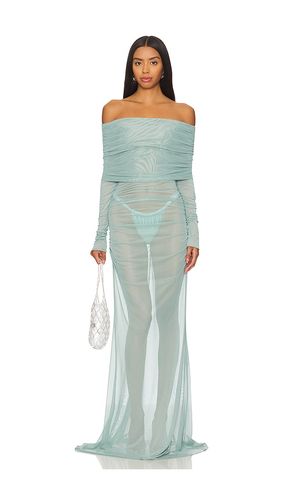 ROBE DE SOIRÉE ÉPAULES DÉNUDÉES EN MESH in . Size XL - Lapointe - Modalova