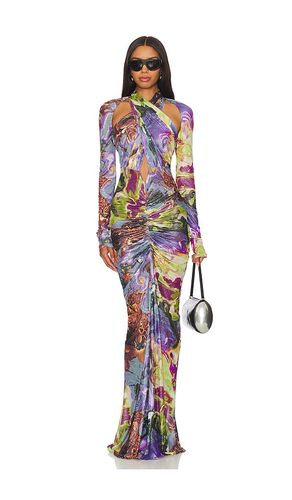 Halter Ruched Gown en . Taille M. Also en S, XS - Lapointe - Modalova