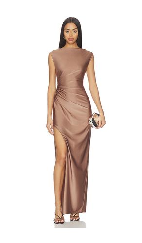 ROBE DE SOIRÉE RUCHED GOWN WITH SLIT en . Taille XS. Also en S, L - Lapointe - Modalova