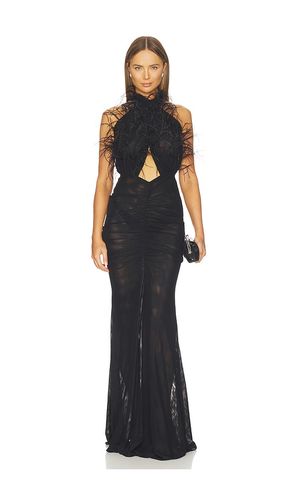 ROBE DE SOIRÉE FEATHER EMBROIDERY en . Taille XS. Also en S - Lapointe - Modalova