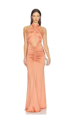 ROBE DE SOIRÉE SLEEVELESS HALTER RUCHED en . Taille L. Also en M, S, XS - Lapointe - Modalova