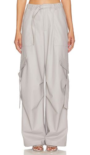 Faux Leather Utility Pant in . Size S - Lapointe - Modalova