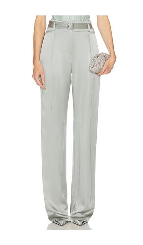 Satin Belted Pant in . Size 2, 4, 6 - Lapointe - Modalova