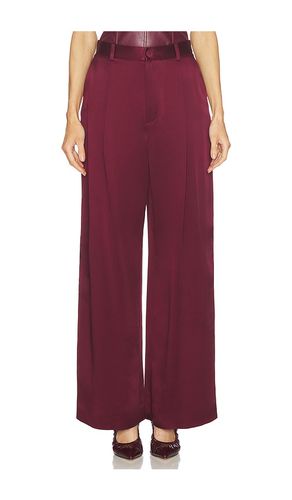 PANTALON SATIN PLEATED WIDE LEG en . Taille 0. Also en 4 - LaPointe - Modalova