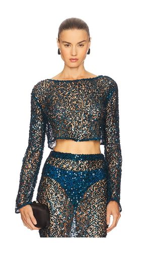 Net Paillette Top en . Taille S. Also en M, L - Lapointe - Modalova