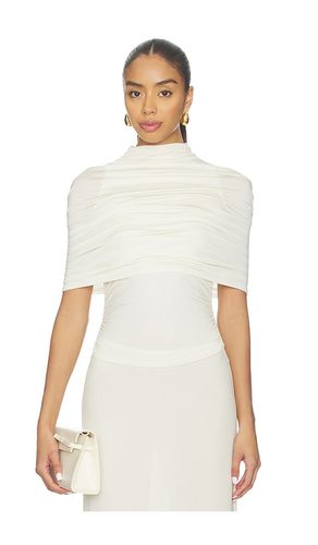 Mock Neck Ruched Top en . Taille S. Also en XS - Lapointe - Modalova