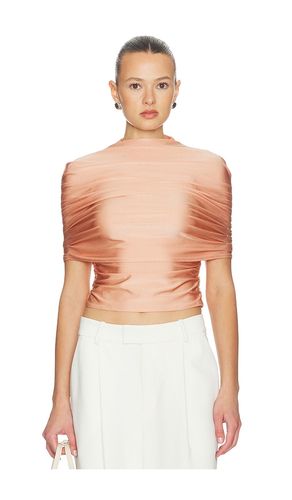 Mock Neck Ruched Top en . Taille S. Also en XS, L - Lapointe - Modalova