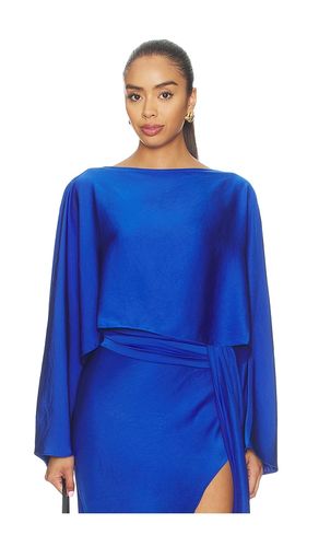 Lightweight Satin Boat Neck Caftan Top en . Taille S. Also en XS, M, L - Lapointe - Modalova