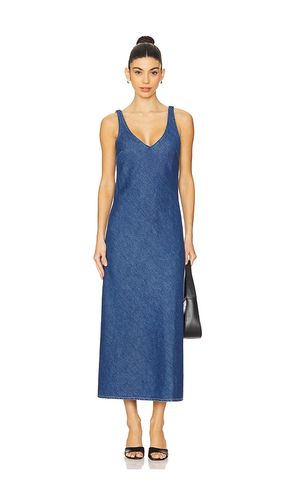 Denim V Slip Dress in . Size S - LNA - Modalova