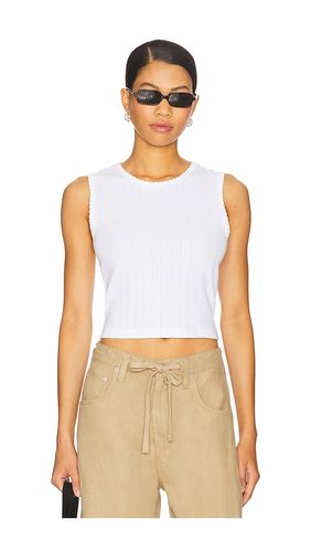 TOP RAS DE COU POINTELLE in . Size M, S, XL, XS - LESET - Modalova