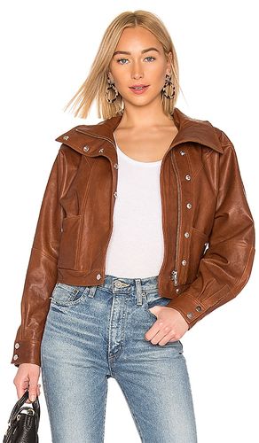 BLOUSON OVERSIZED LEATHER in . Size XXS - LPA - Modalova