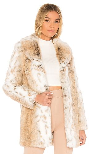 MANTEAU IMITATION FOURRURE TATIANA in . Size S - MAJORELLE - Modalova