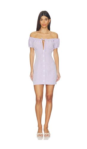 ROBE MINI MANCHES BULLE en . Taille 0. Also en 2, 4, 6, 8 - MATTHEW BRUCH - Modalova