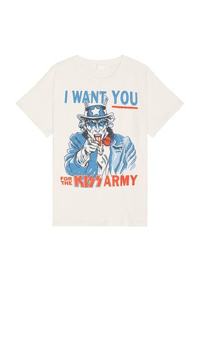 Kiss Army T-Shirt in . Size M, S, XL/1X - Madeworn - Modalova