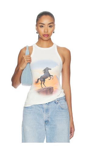 Horse Retro Print Tank Top en . Taille S. Also en - Markgong - Modalova