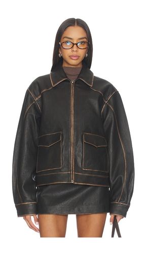 BLOUSON PINT LEATHER en . Taille S. Also en XS, L - Mimchik - Modalova
