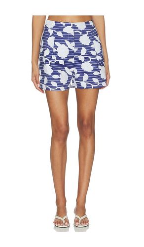 Amanda Floral Linen Short en ,. Taille 0. Also en 2, 4, 6, 8, 10 - MILLY - Modalova