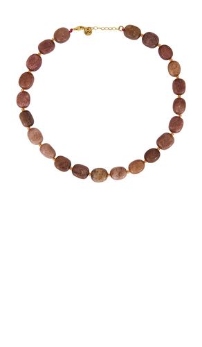 COLLIER AVEC PERLES CHERRY QUARTZ en - Maison Irem - Modalova