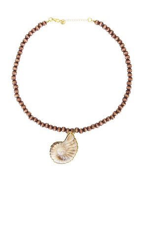 COLLIER PENDENTIF À PERLES ORB en - Maison Irem - Modalova