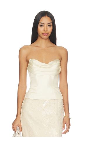 The Volta Silk Bustier en . Taille L. Also en S, XS - MISHA - Modalova