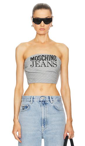 Strapless Crop Top in . Size 38, 40, 42 - Moschino Jeans - Modalova