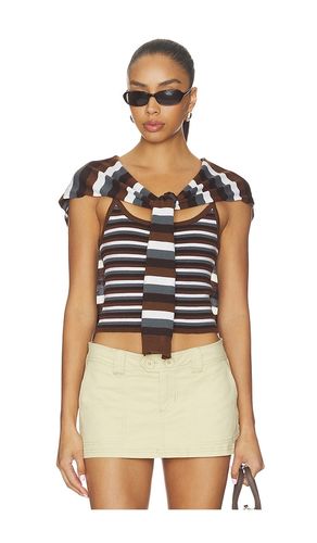 GILET COMBO STRIPE en . Taille S. Also en L - Monse - Modalova