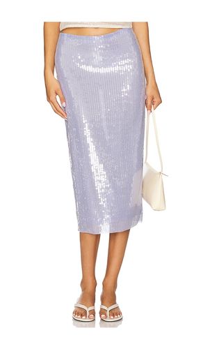 JUPE CRAYON AVEC SEQUINS TRANSPARENTS in . Size S - Monse - Modalova