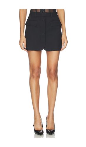 JUPE DECONSTRUCTED TAILORED MESH CORSET MINI en . Taille 2. Also en 4 - Monse - Modalova