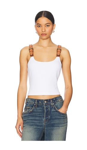 Leather Strap Tank Top en . Taille L. Also en XS - Monse - Modalova