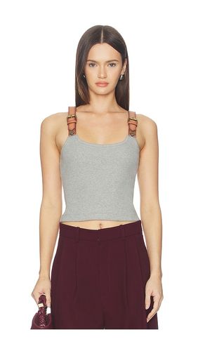 Leather Strap Tank Top en . Taille L. Also en M, S - Monse - Modalova