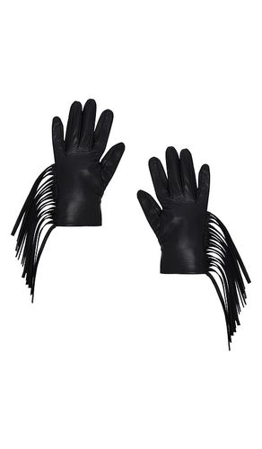 Short Fringed Gloves in . Size 7.5 - MANOKHI - Modalova