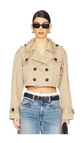 Marja Cropped Trench en . Taille L. Also en - MORE TO COME - Modalova