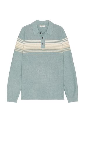 Ellias Chest Stripe Sweater Polo in . Size S, XL/1X - Marine Layer - Modalova