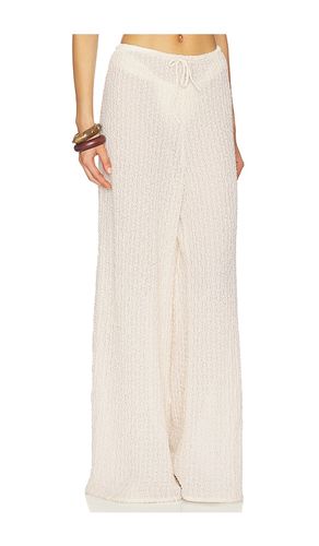 PANTALON JAMBES LARGES ET CORDON DE SERRAGE X ELSA HOSK DRAWSTRING WIDE LEG PANT en . Taille S. Also en L - Montce - Modalova
