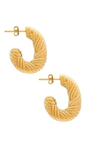 Chubby Wavy Hoops in - Missoma - Modalova