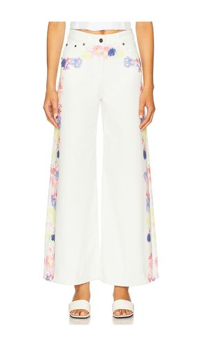 PANTALON IMPRIMÉ JAMBES LARGES en . Taille 40. Also en 42 - MSGM - Modalova