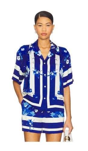 Printed Short Sleeve Button Up Top in . Size 38 - MSGM - Modalova