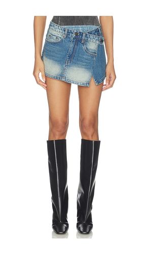 JUPE TWO-PIECE DENIM en . Taille L. Also en S - MARRKNULL - Modalova