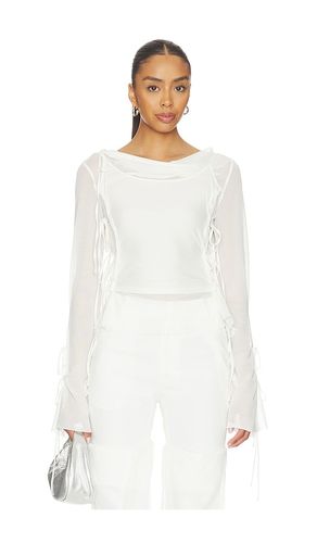 Patchwork Chiffon Top en . Taille L. Also en M, S, XS - MARRKNULL - Modalova