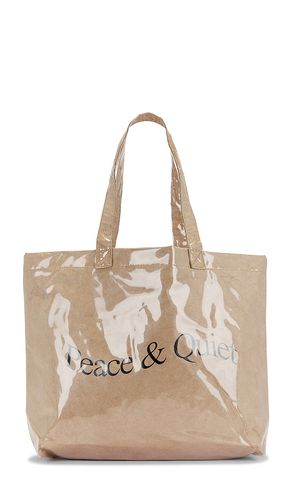 FOURRE-TOUT WORDMARK PVC KRAFT TOTE BAG in - Museum of Peace and Quiet - Modalova