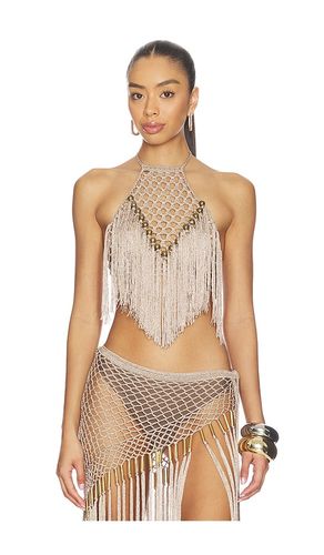 Aria Hand Crochet Halter Top en . Taille S. Also en M - My Beachy Side - Modalova