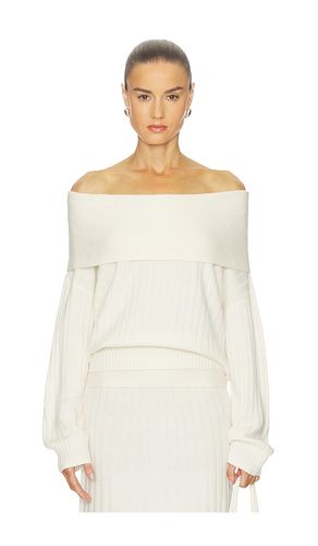 Premium Cashmino Ribbed Draped Top en . Taille M. Also en L - NAADAM - Modalova