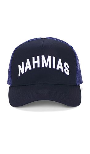 Nahmias CASQUETTE VARSITY in Navy - Nahmias - Modalova