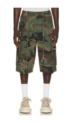 Floral Patch Crystal Camo Short en . Taille 32. Also en 34, 36 - Nahmias - Modalova