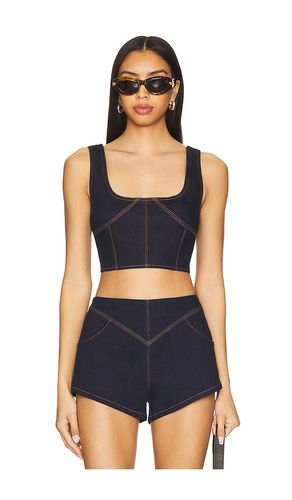TOP EN DENIM ALBA in . Size M, S, XL, XS - Nakedvice - Modalova
