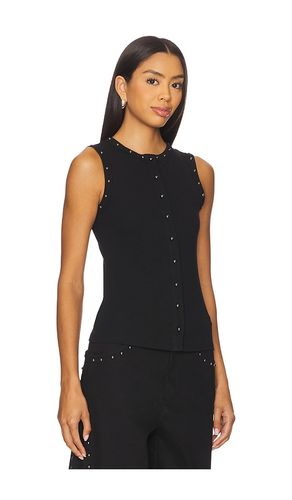 Studded Button Tank en . Taille S. Also en M, L - Never Fully Dressed - Modalova